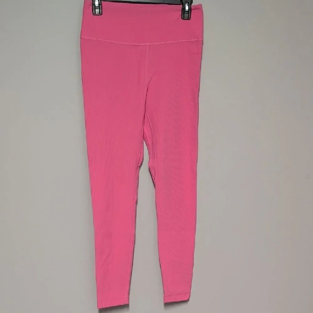 Cream Yoga Pink Women's Leggings